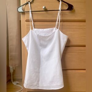 Bridal cami white top,  Excellent condition S
